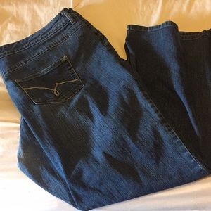 Just my size jeans . Worn once